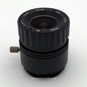 Ein 5mm CS-Mount-Objektiv für CS-Mount CCTV-Kameras und den Raspberry Pi Hohe Qualität