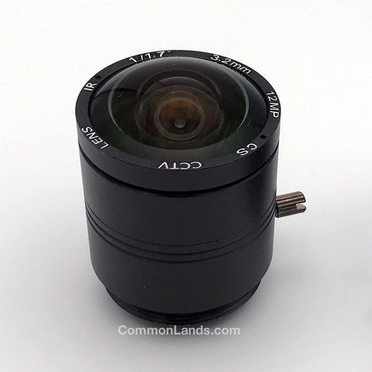 Ein 3,2-mm-CS-Mount-Objektiv für eine Überwachungskamera mit Weitwinkelobjektiv